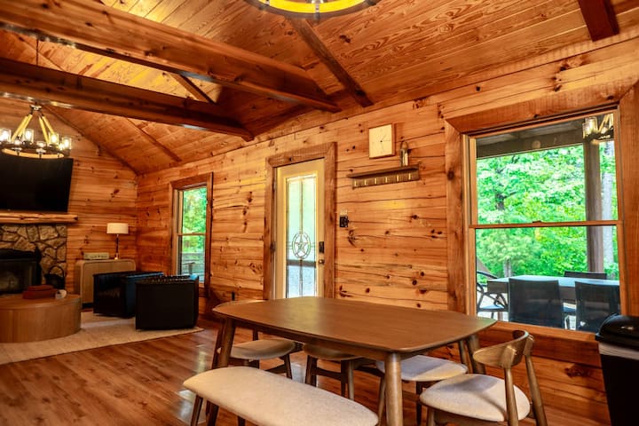 Stargazing Cabin interior