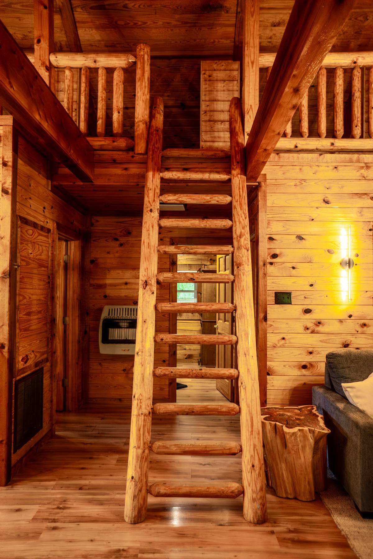 Stargazing Cabin porch