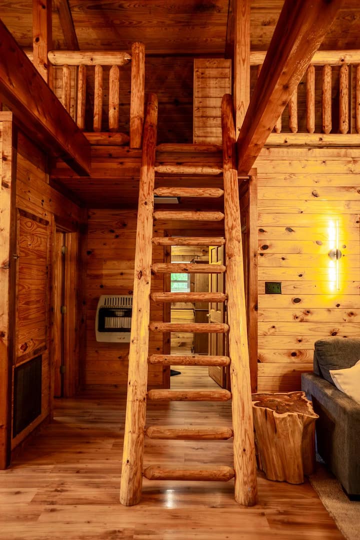 Stargazing Cabin porch