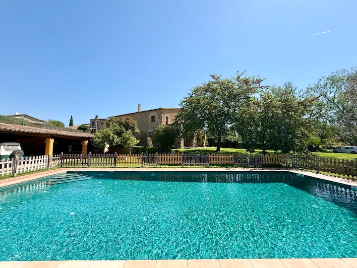 Luxury Rural House, Private Pool, Garden And Bbq - Costa Brava