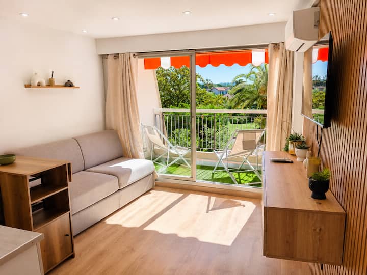 Studio Rénové Piscine Terrasse – Cannes Marina - Mandelieu-la-Napoule