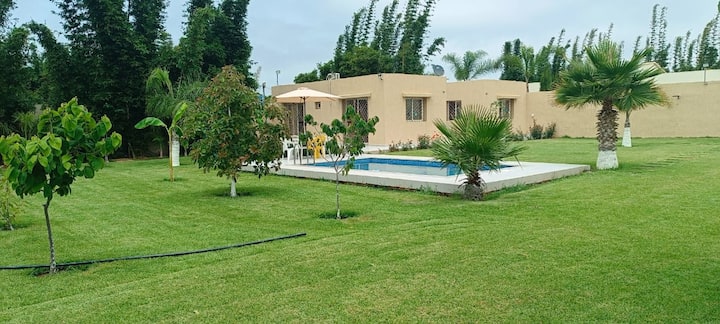 Belle Villa Ferme Deux Min De L'océan Atlantique - Skhirat