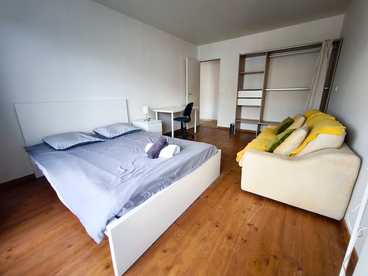 ->3 Chambres Stationnement Gratuit+wifi-6 Personne - Rouen