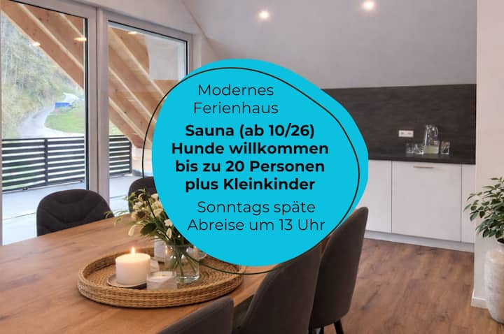 Haus Bergzeit Für 20 | Sauna (Ab Okt. 26) | Hunde - Alpirsbach