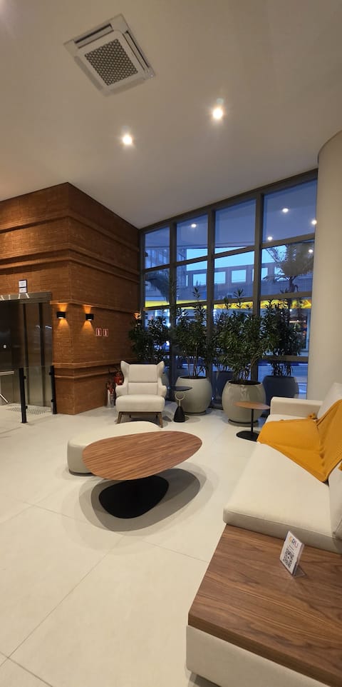 Top Airbnb: GRU SKY Studio, 26th floor, New, Rooftop, Airport in Guarulhos