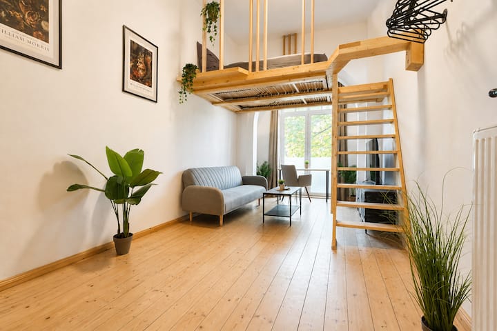 Larooms Rs51 - Altbaucharm Mit Hochbett - Halle (Saale)