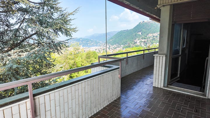 Spazioso Apt + Balcone Vista Lago Como  7 Ospiti - Como