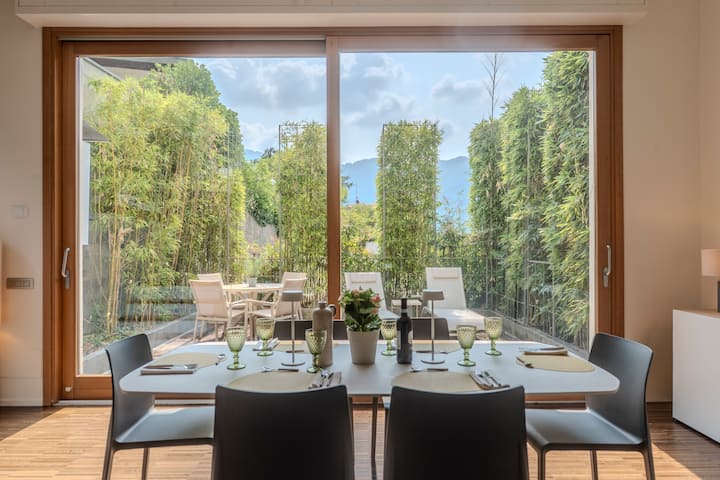 Designer Lake Como Loft With Terrace And Parking - Cernobbio