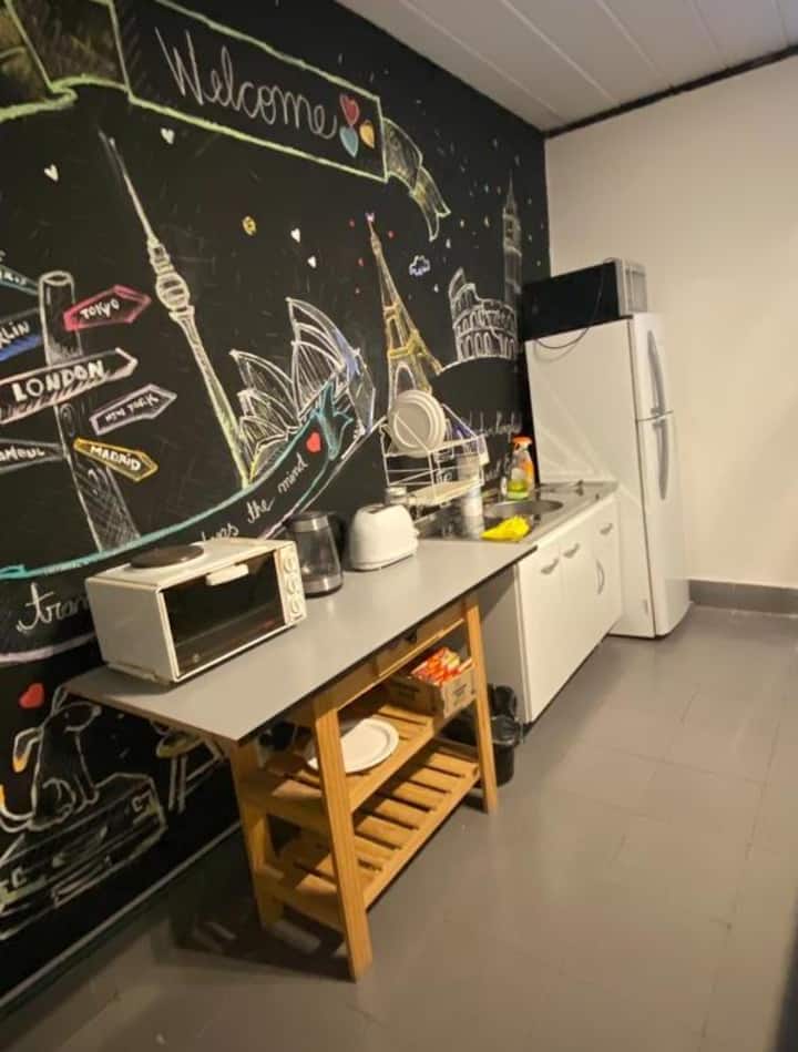 Apartamento de 1 quarto em Chacarita