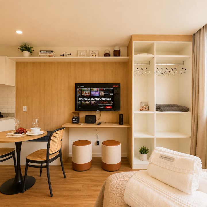 Studio Design No Centro | Vista + Piscina Com Ar - Rio de Janeiro