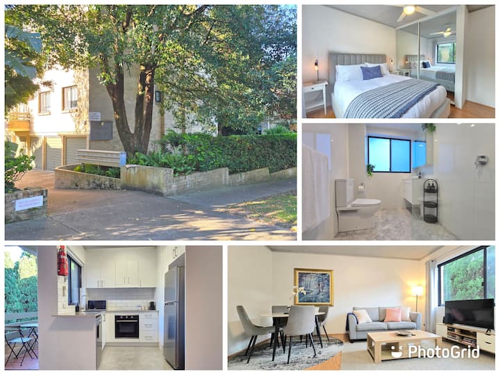 Refined Comfort 1 Bed Neutral Bay W Parking & Balc - Willoughby
