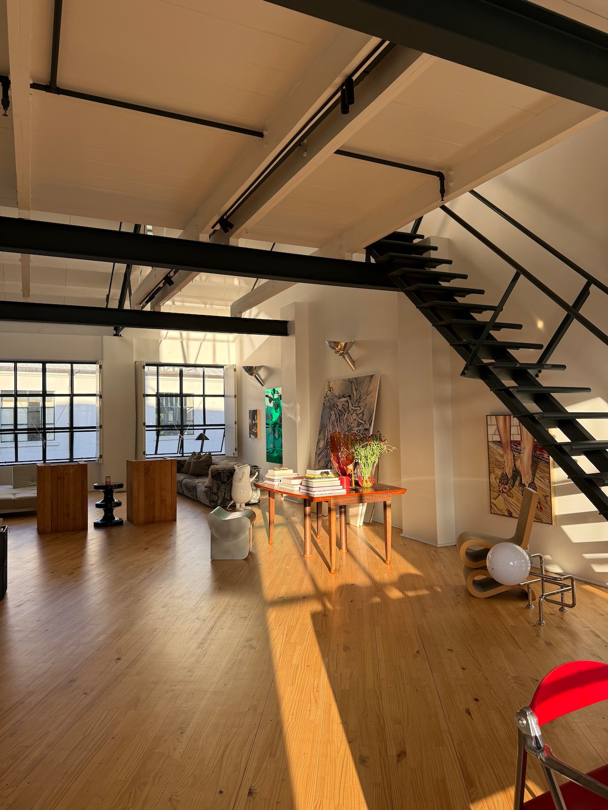 Sunlit Designer Loft with Soaring Ceilings - Apartments for Rent in ...