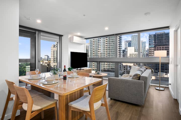 3br Wooden Retreat +Pool In Sth Cross Cbd Sleeps 8 - Melbourne