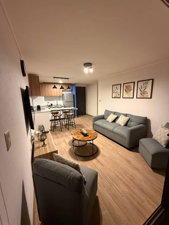 Departamento 2h/1b Con Vista A La Ciudad Completa. - Antofagasta