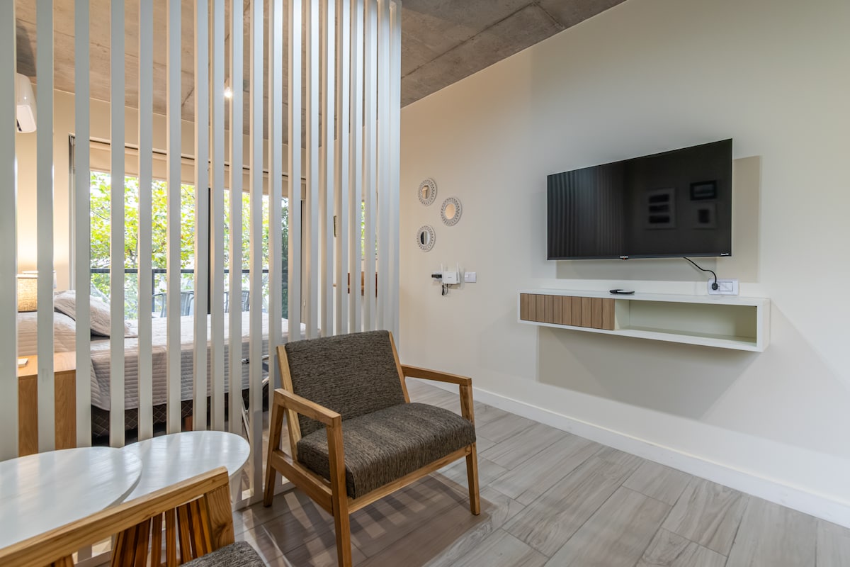 Loft con terraza y pileta