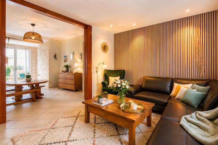 Grande Maison 4chambres, Terrasse, Proche Nausicaá - Boulogne-sur-Mer