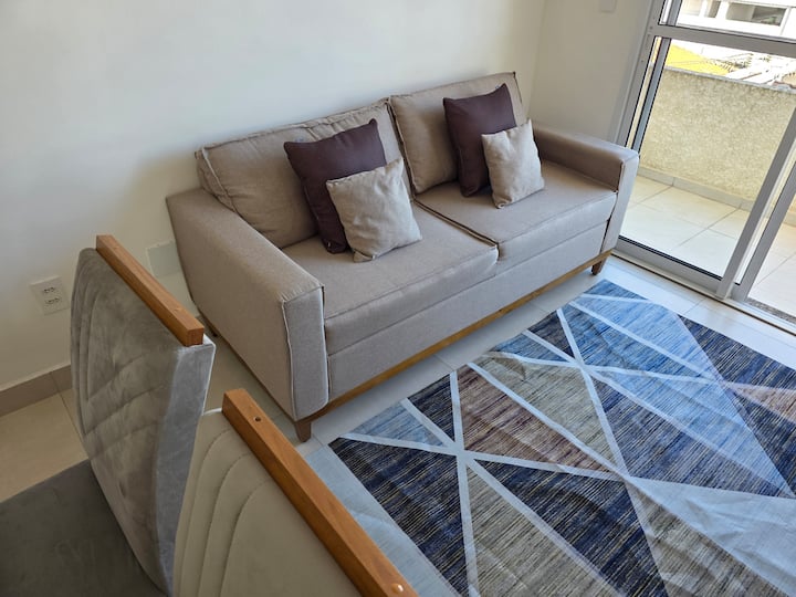 Apartamento 45 Mt, óTima Localização Em Sbc - Brazília