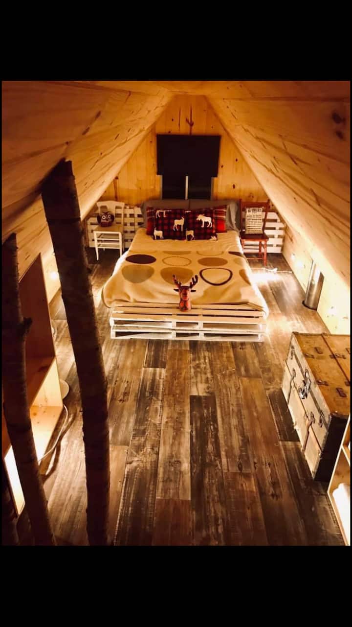 Mini Chalet Suisse Du Lac-etchemin (Fondue Et Spa) - Lac-Etchemin