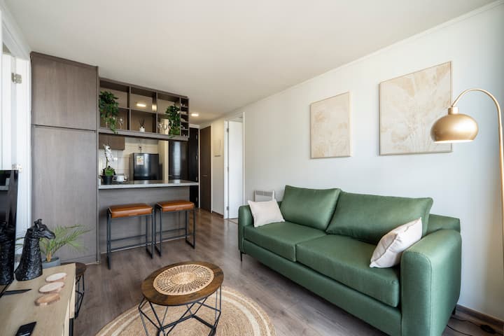 Nuevo Depto. Piso 10 | Barrio Italia | 4 Pers - Providencia