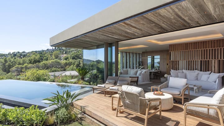 Sublime Villa 4 Chambres Avec Vue à Mougins - Mougins