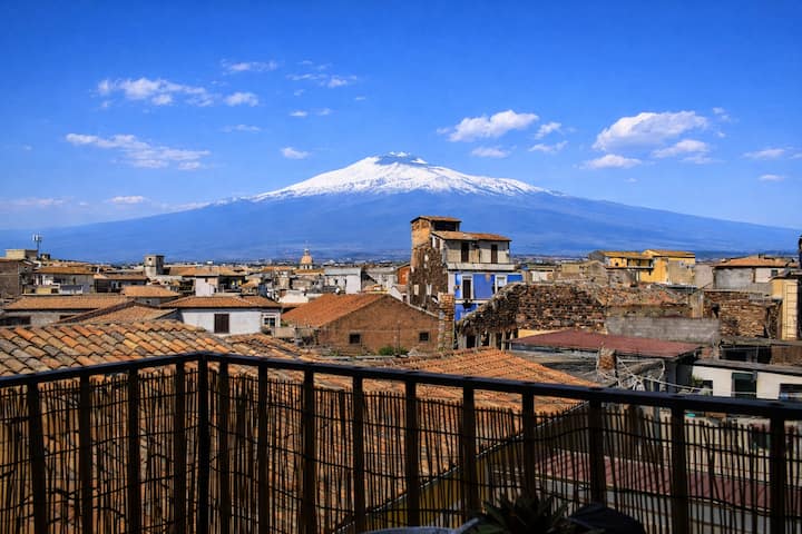 Stairway To Etna 1+2 - Ideal For 5-7 Guests - Catania