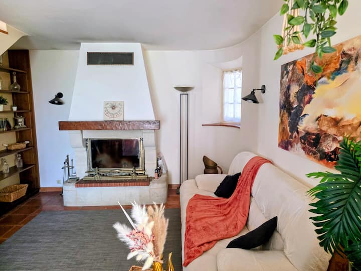 Villa Vue Mer Avec Piscine Au Cœur De La Forêt - Tourrettes-sur-Loup