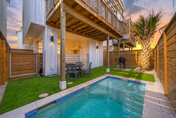 Boardwalk To Beach • Private Pool | Coastal Haven - Port Aransas, TX