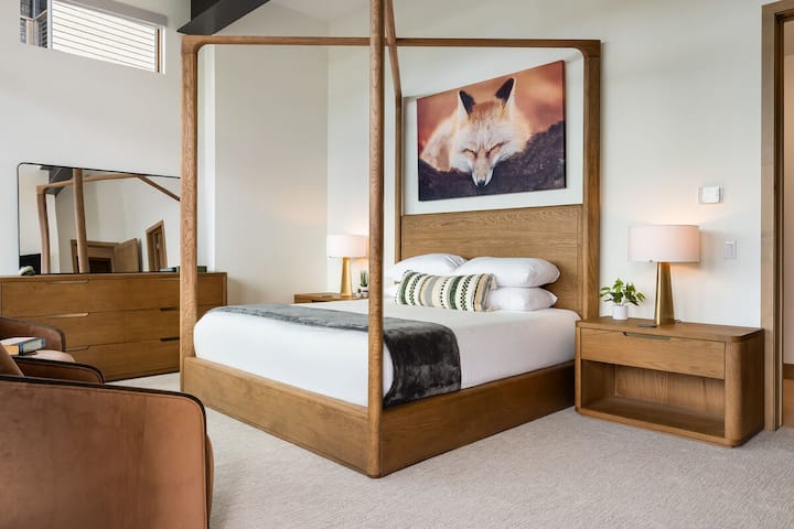 Pangunahing King Suite sa pangunahing antas