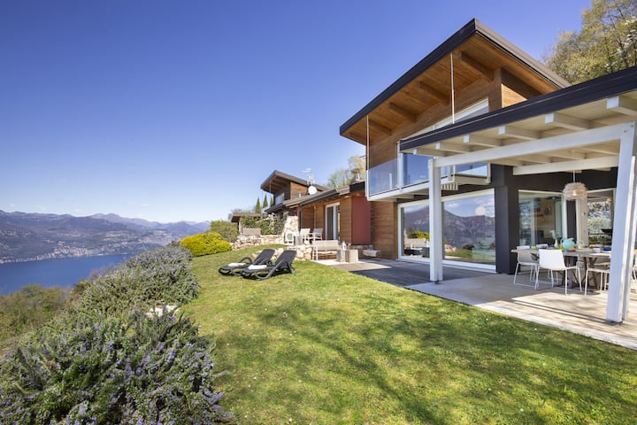 Villa Bella With Lake View And Shared Pool - Gardasee