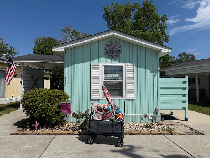Teal Flamingo Osv 2 Bedroom Beach Bungalow. - Garden City, SC