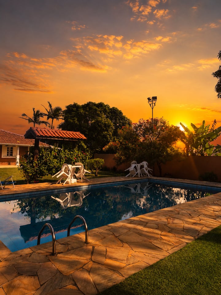 Refúgio Romântico | Piscina, Rede E Pôr Do Sol - Itupeva