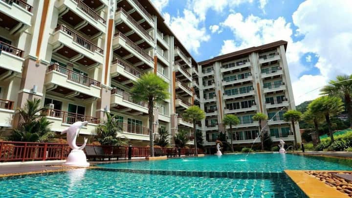 Apartment At Phuket Villa Condo- Pool, Gym, Wifi - Pa Tong