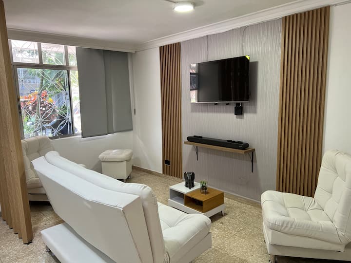 Espacio tranquilo, cómodo y hermoso para compartir en familia.