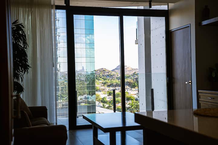 Torre ÁMbar Piso 5 | Suite 1 Rec | Alberca & Gym - 에르모시요
