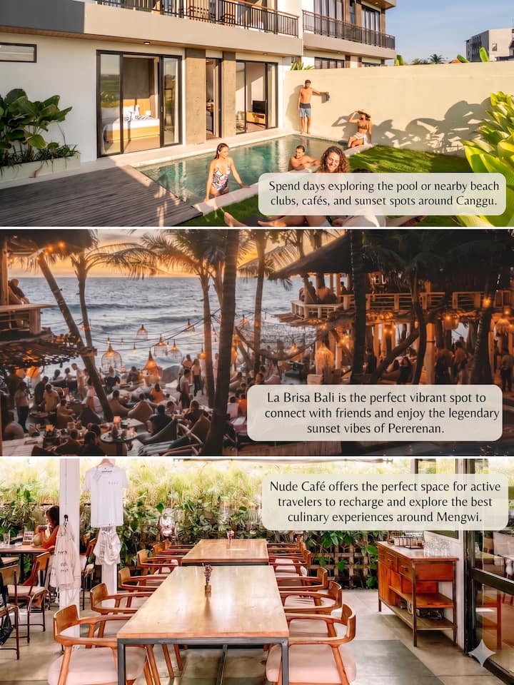 New Launch Pool Villa With Paddy Views Near Canggu - Tabanan