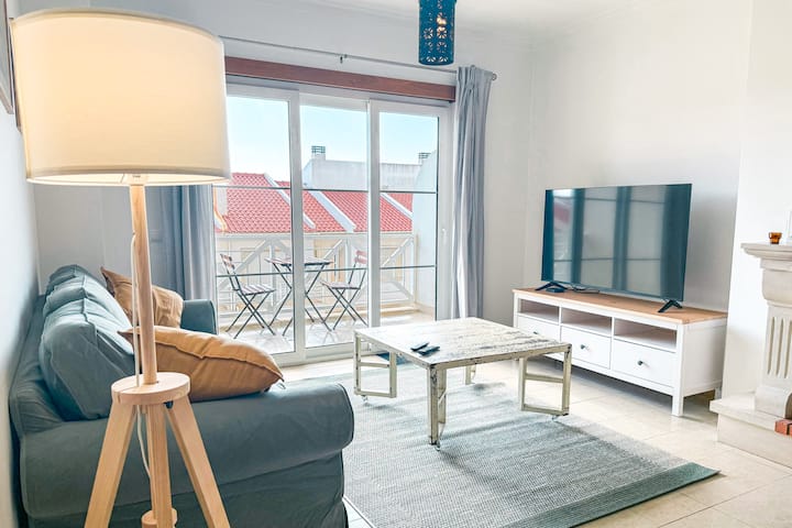 Apartamento Olivia: Varanda Com Vista De Mar - ペニシェ