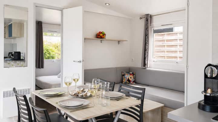 Ecumes : Mobilhome Paisible 4 Pers Linge Inclus - Vendée