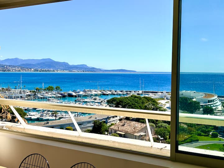 Le Marina 8. Appartement T2, 8ème éTage Vue Mer - Villeneuve-Loubet