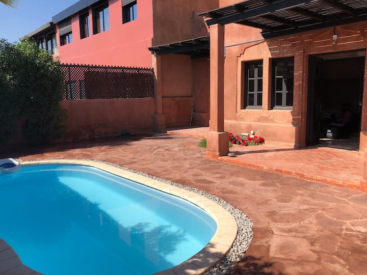 Villa Calme Résidence Palmeraie Marrakech - Marrakech