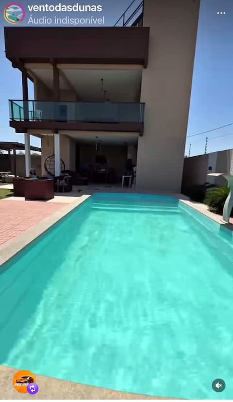 Top Airbnb: House near the dunes with a separate lounge area em Santo Amaro Do Maranhão