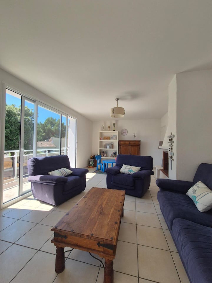 Maison Familiale Avec Piscine à 150 M De La Plage - Jard-sur-Mer