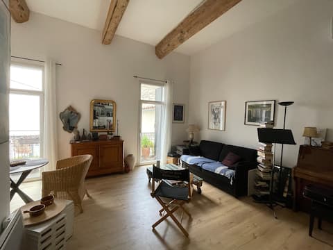 Propriété Airbnb réussie: Nice 55 m² air-conditioned loft, quiet, close to Les Halles à Sète