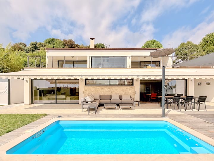 Escapade Ultime Avec Piscine, Jacuzzi & Gym - Juan-les-Pins
