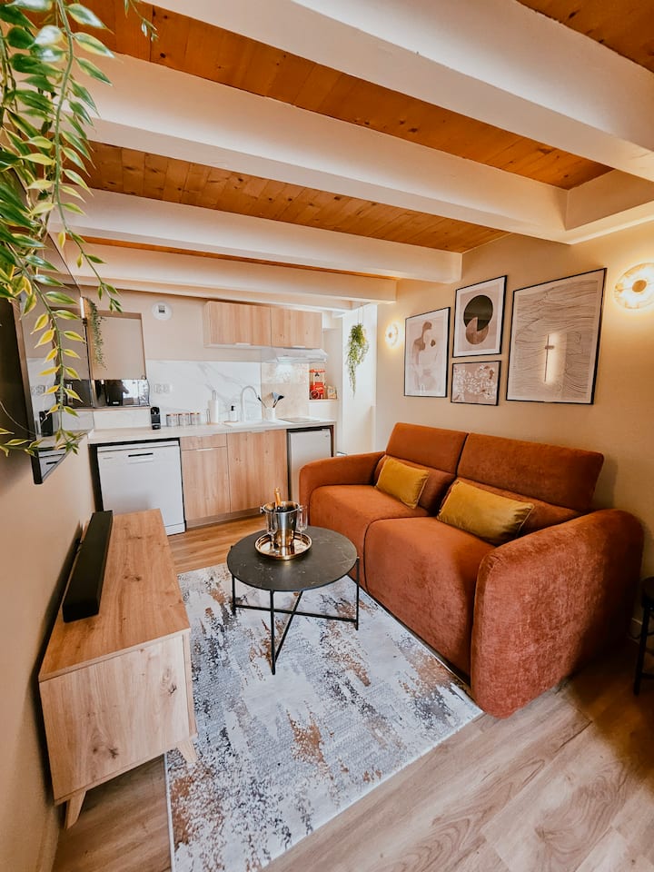 Nid Cosy - Balnéo, Lit King Size & Ambiance Cinéma - Musée Angoulême