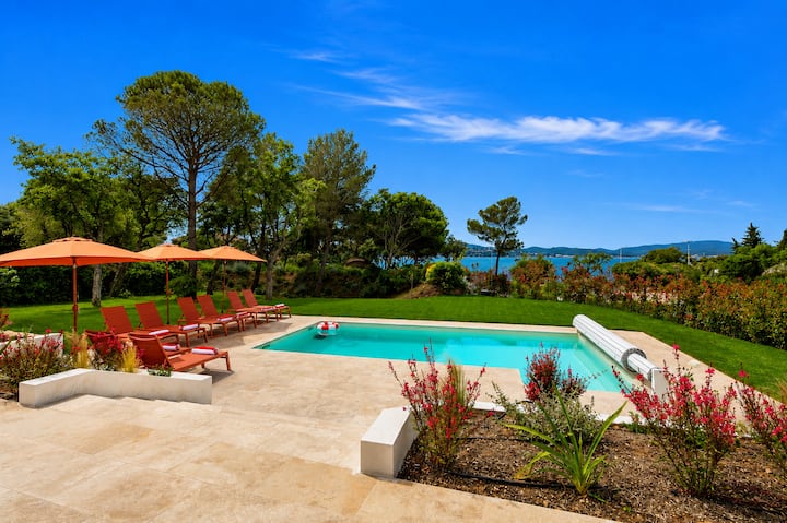 Villa Vue Mer Golfe St-tropez•piscine•plage 50m - Saint-Tropez