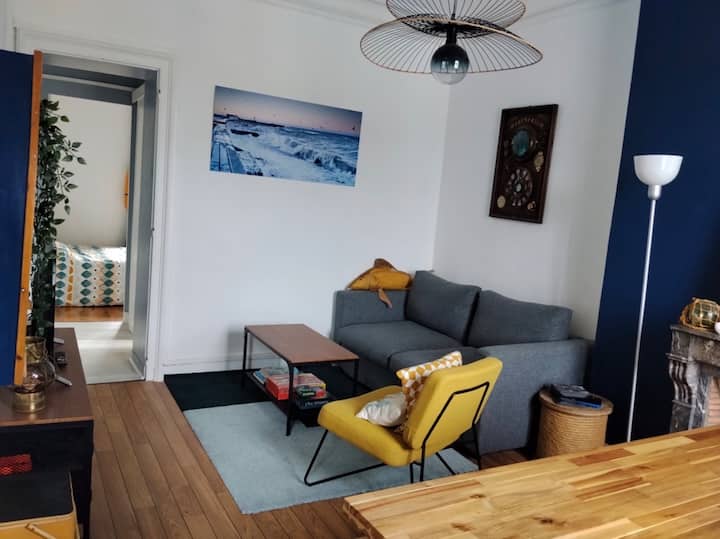 Le Castel Fleury, T2 Vue Port Pour 4 Personnes - Saint-Valery-en-Caux