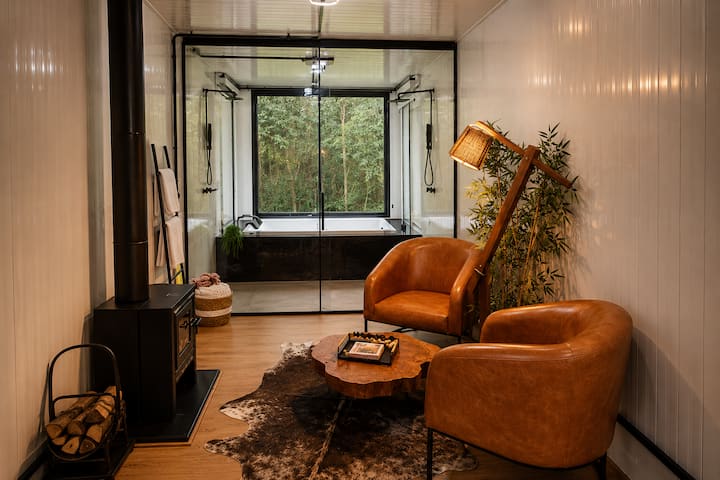Cabana Romântica Em Meio à Natureza C/ Jacuzzi - Bandeirante