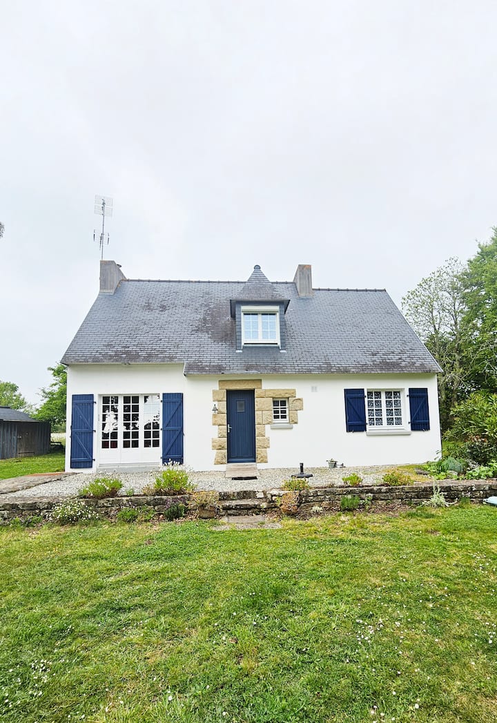Maison Bretonne Kerlut  - Jardin Et Plages à 3km - Loctudy