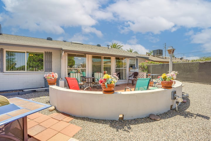 On Sun City South Golf Course! Quiet Home W/ Patio - Sun City, AZ