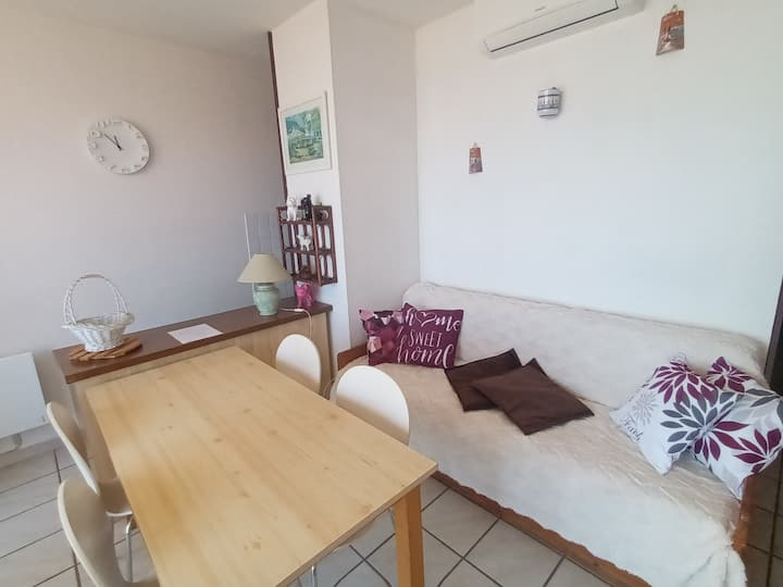 Appartement 100m De La Mer, Clim, Parking, Port - Saint-Cyprien